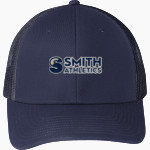 Smith Bears <span class="pdp-name-mascot">SMITH COLLEGE BEARS</span> Port Authority Snapback Trucker Cap Front Thumbnail