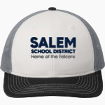 Salem Falcons Port Authority Snapback Trucker Cap Front Thumbnail
