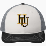 HARWOOD UNION HIGH SCHOOL HIGHLANDERS Port Authority Snapback Trucker Cap Front Thumbnail