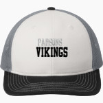 Parsons Vikings <span class="pdp-name-mascot">Parsons Vikings</span> Port Authority Snapback Trucker Cap Front Thumbnail