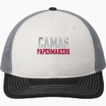 CAMAS PAPERMAKERS The Official Online Store <span class="pdp-name-mascot">CAMAS PAPERMAKERS</span> Port Authority Snapback Trucker Cap Front Thumbnail