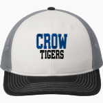 Crow Tigers <span class="pdp-name-mascot">Crow Middle School Tigers</span> Port Authority Snapback Trucker Cap Front Thumbnail