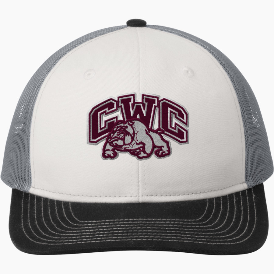 CARMI WHITE COUNTY HIGH SCHOOL BULLDOGS Port Authority Snapback Trucker Cap