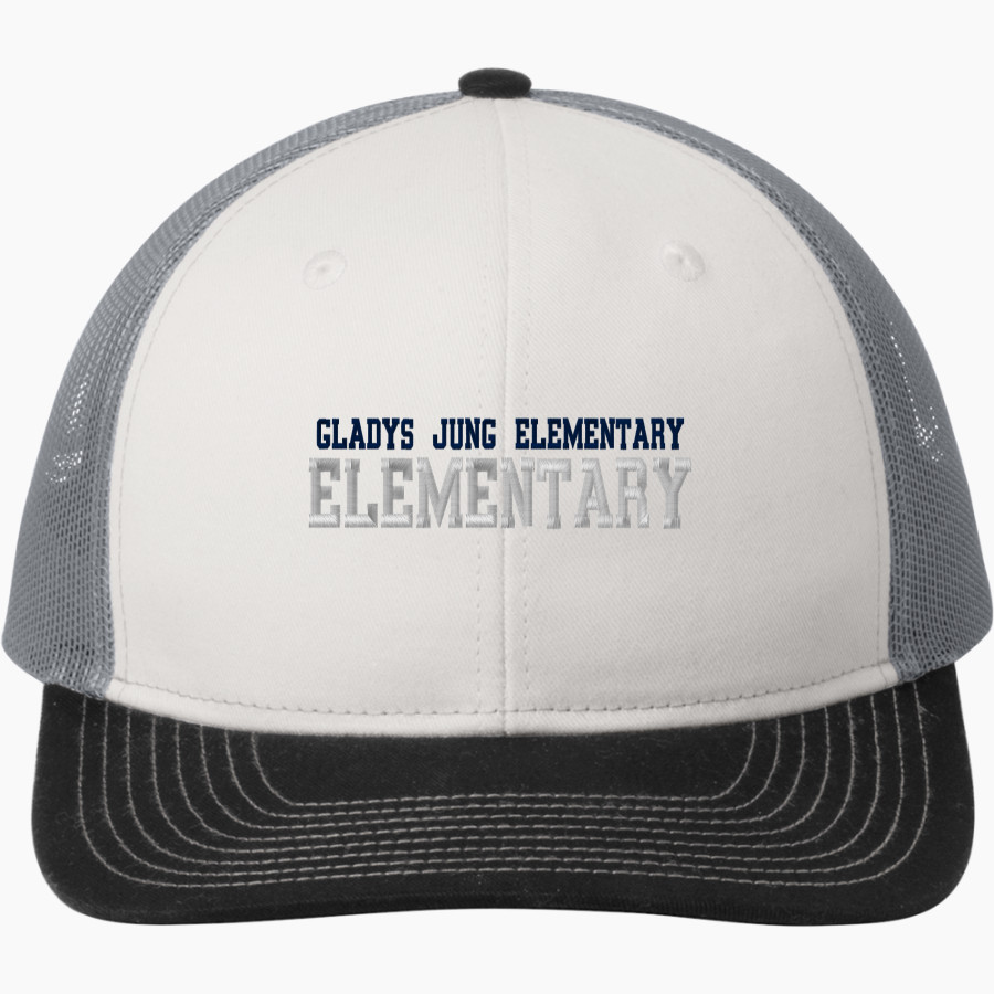 Gladys Jung Elementary Elementary <span class="pdp-name-mascot">Gladys Jung Elementary Elementary</span> Port Authority Snapback Trucker Cap
