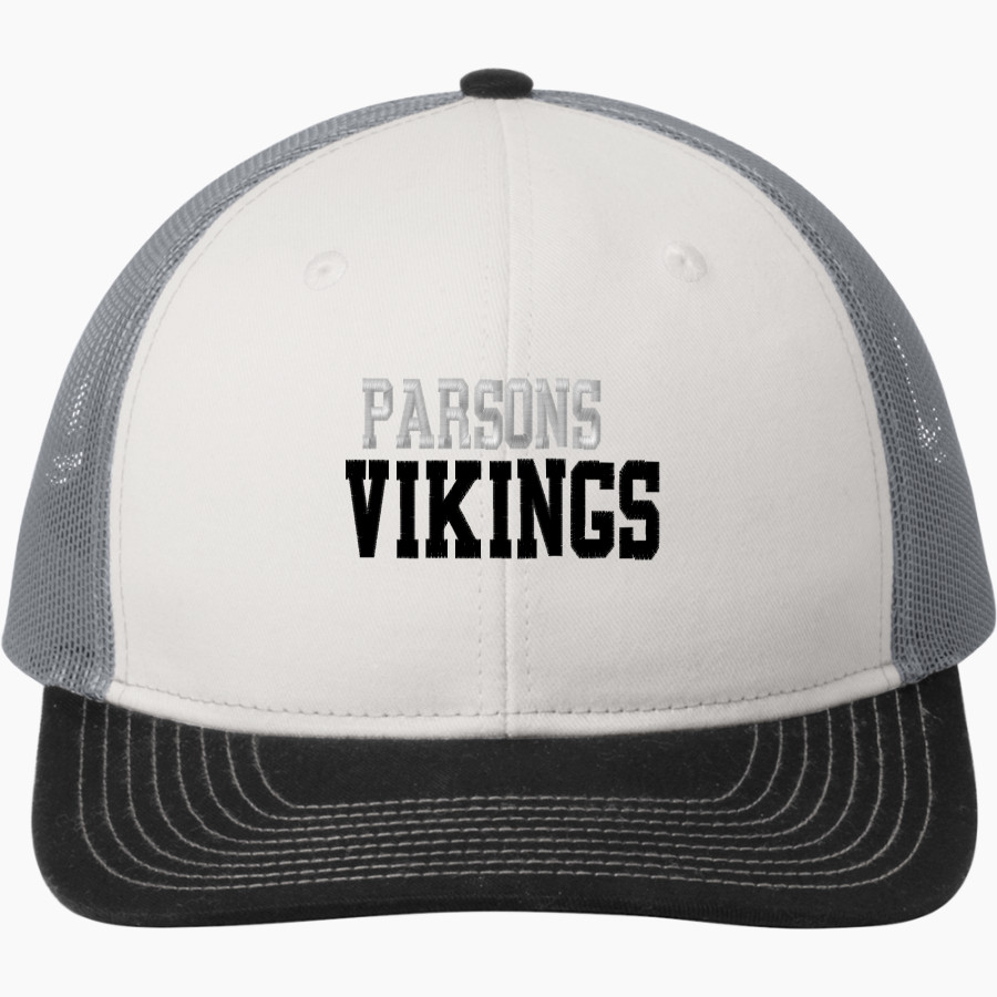 Parsons Vikings <span class="pdp-name-mascot">Parsons Vikings</span> Port Authority Snapback Trucker Cap