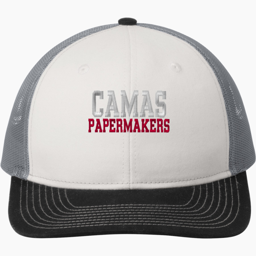 CAMAS PAPERMAKERS The Official Online Store <span class="pdp-name-mascot">CAMAS PAPERMAKERS</span> Port Authority Snapback Trucker Cap