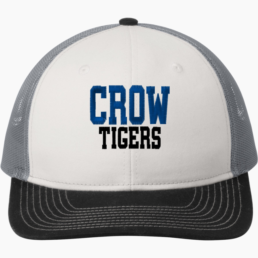 Crow Tigers <span class="pdp-name-mascot">Crow Middle School Tigers</span> Port Authority Snapback Trucker Cap