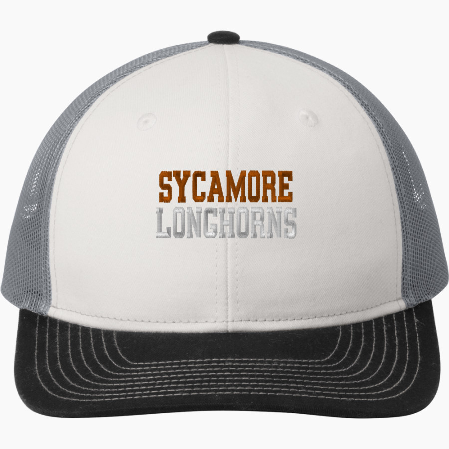 Sycamore Longhorns <span class="pdp-name-mascot">Sycamore Elementary School Longhorns</span> Port Authority Snapback Trucker Cap