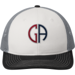 Germantown Academy Patriots <span class="pdp-name-mascot">Germantown Academy Patriots</span> Port Authority Snapback Trucker Cap Front Thumbnail