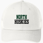NORTH HIGH SCHOOL HUSKIES Port Authority Snapback Trucker Cap Front Thumbnail