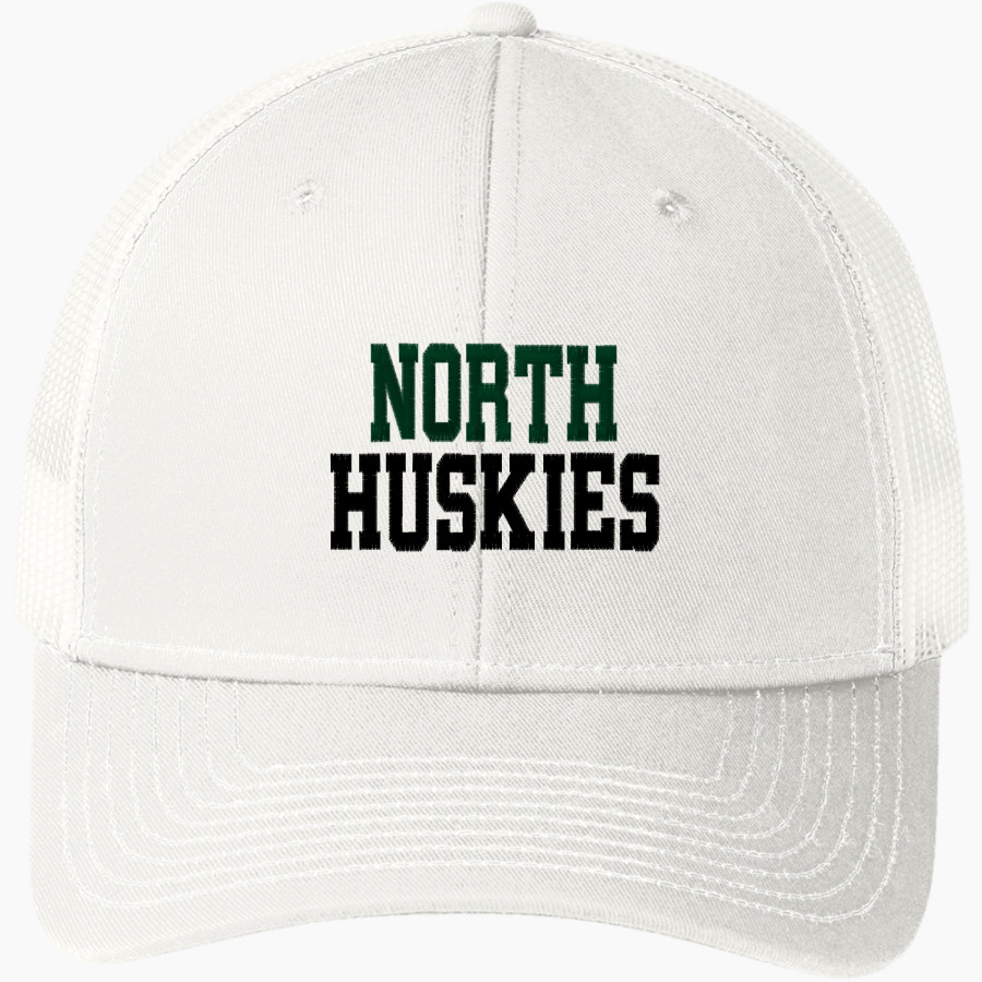 NORTH HIGH SCHOOL HUSKIES Port Authority Snapback Trucker Cap