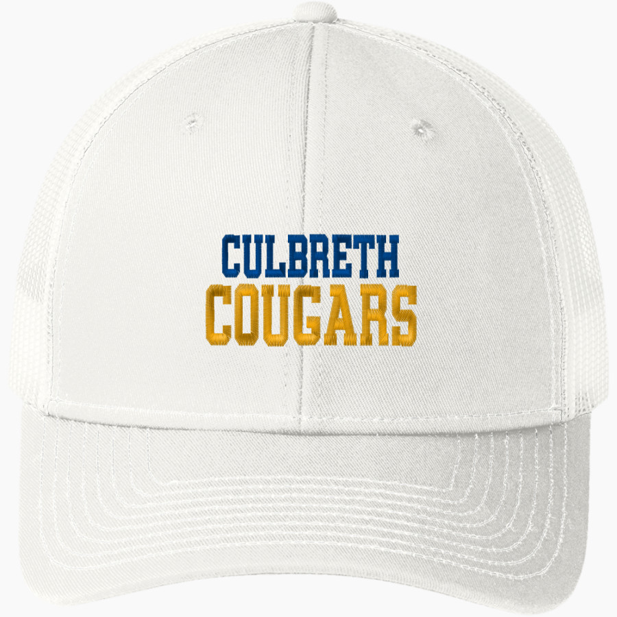 CULBRETH Cougars Port Authority Snapback Trucker Cap