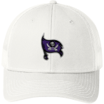 MANNFORD HIGH SCHOOL PIRATES <span class="pdp-name-mascot">MANNFORD PIRATES</span> Port Authority Snapback Trucker Cap Front Thumbnail