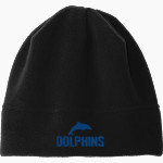 BARTLE Dolphins <span class="pdp-name-mascot">BARTLE ELEMENTARY SCHOOL Dolphins</span> Port Authority R-Tek Stretch Fleece Beanie Front Thumbnail