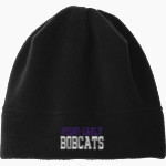 HYDRO-EAKLY HIGH SCHOOL BOBCATS Port Authority R-Tek Stretch Fleece Beanie Front Thumbnail
