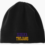 SEBEKA HIGH SCHOOL Trojans Online Store Port Authority R-Tek Stretch Fleece Beanie Front Thumbnail