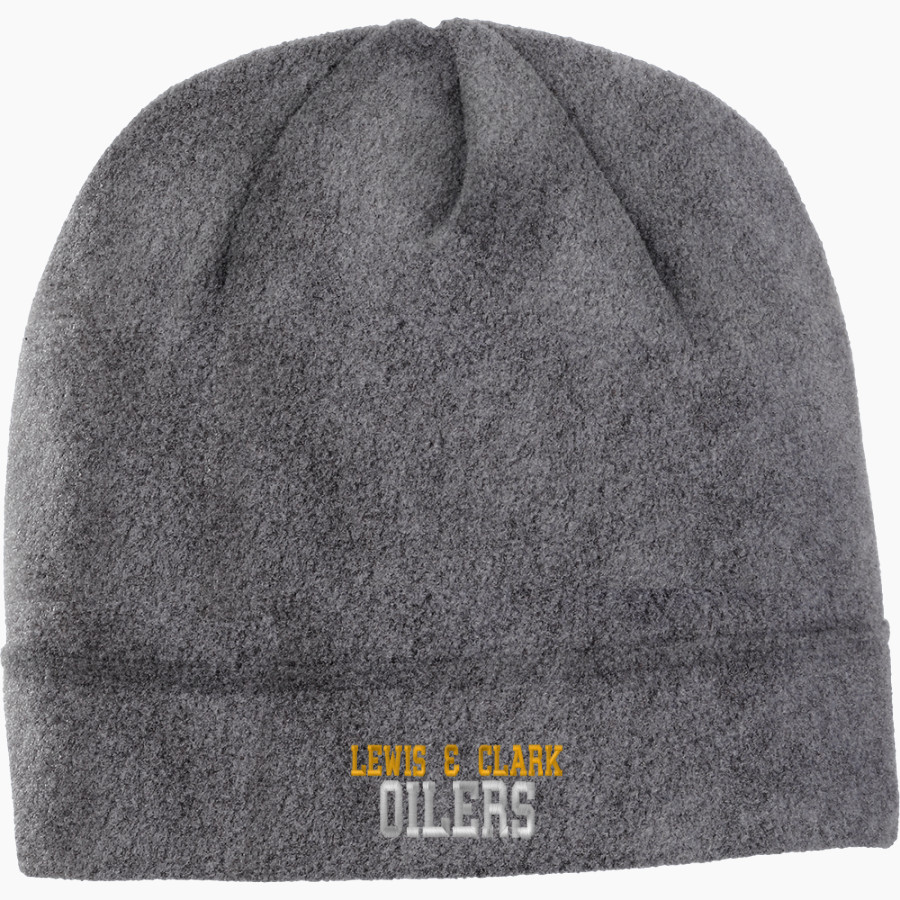 Lewis & Clark Oilers Port Authority R-Tek Stretch Fleece Beanie
