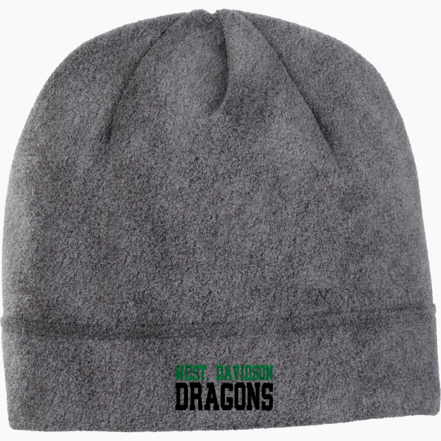 WEST DAVIDSON HIGH SCHOOL DRAGONS Port Authority R-Tek Stretch Fleece Beanie