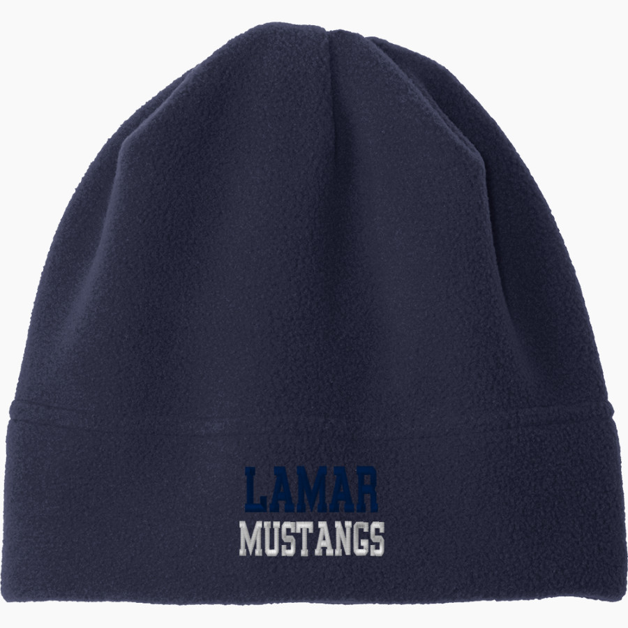 Lamar Mustangs Port Authority R-Tek Stretch Fleece Beanie