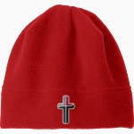 Manitowoc Lutheran Lancers Port Authority R-Tek Stretch Fleece Beanie Front Thumbnail
