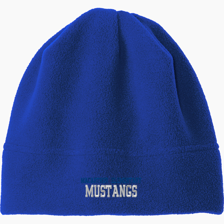 MacArthur Elementary Mustangs Port Authority R-Tek Stretch Fleece Beanie