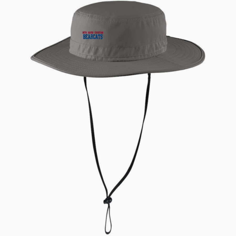 BETH HAVEN CHRISTIAN School Online Apparel Store <span class="pdp-name-mascot">BETH HAVEN CHRISTIAN BEARCATS</span> Port Authority Outdoor Wide-Brim Hat