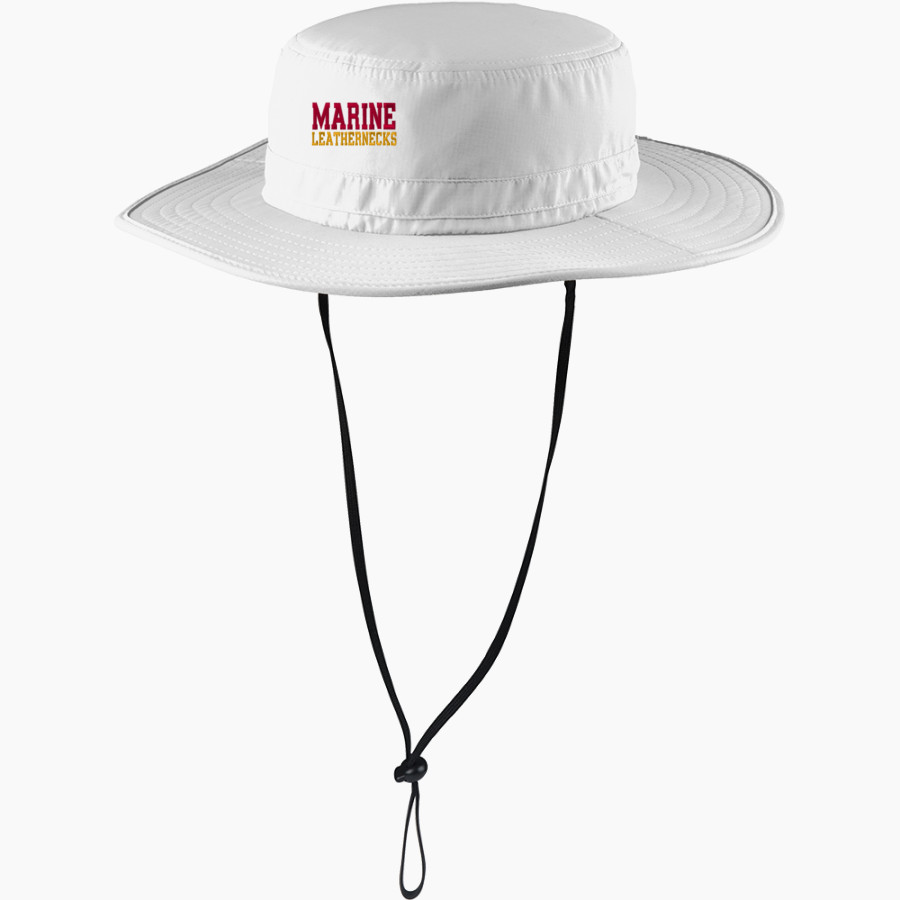MARINE MILITARY ACADEMY LEATHERNECKS <span class="pdp-name-mascot">MARINE LEATHERNECKS</span> Port Authority Outdoor Wide-Brim Hat