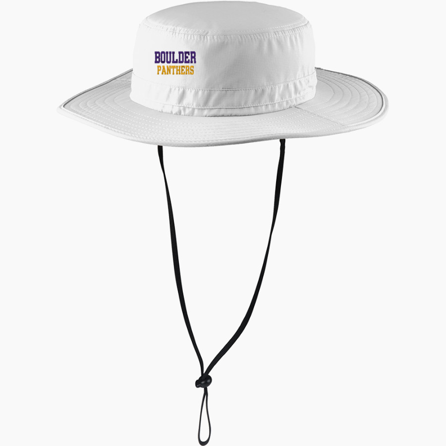 BOULDER HIGH SCHOOL PANTHERS <span class="pdp-name-mascot">BOULDER PANTHERS</span> Port Authority Outdoor Wide Brim Hat