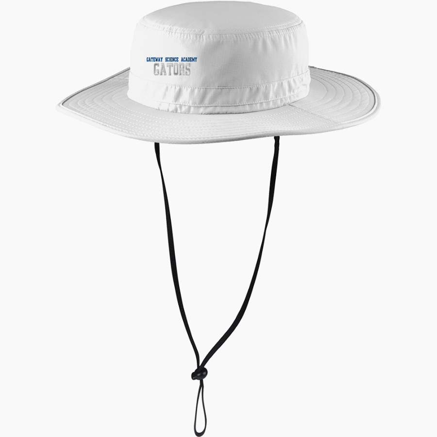 GATEWAY SCIENCE ACADEMY GATORS <span class="pdp-name-mascot">GATEWAY SCIENCE ACADEMY GATORS</span> Port Authority Outdoor Wide-Brim Hat