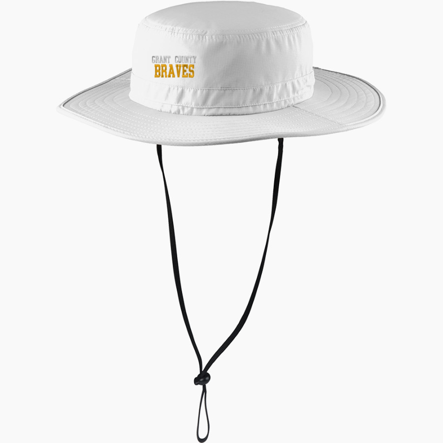 Grant County Braves The Official Online Store <span class="pdp-name-mascot">Grant County Braves</span> Port Authority Outdoor Wide Brim Hat