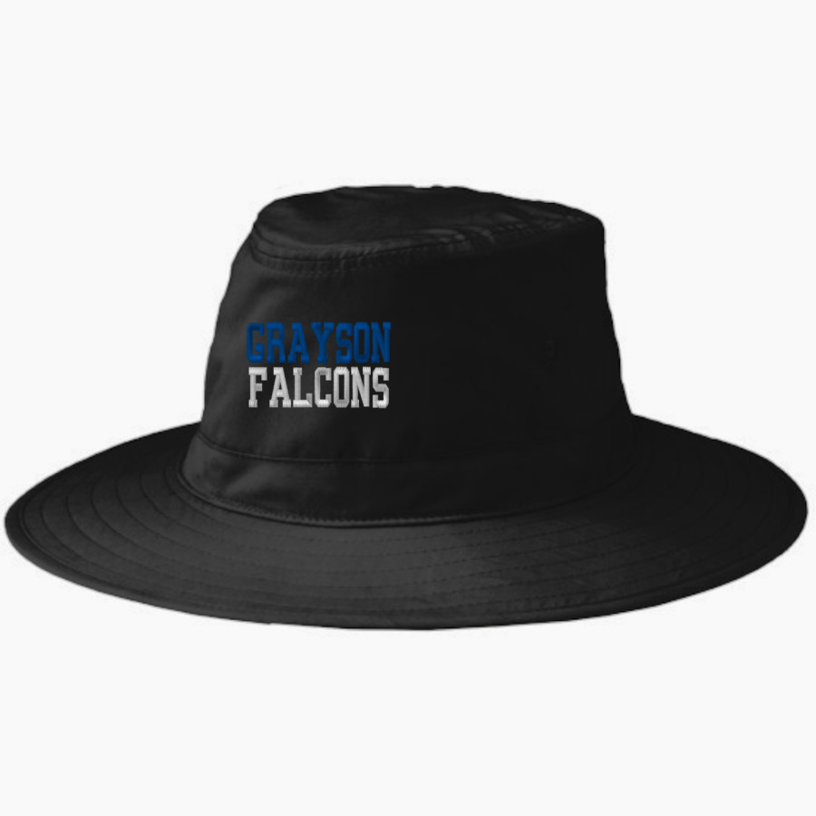 GRAYSON CHRISTIAN SCHOOL FALCONS Port Authority Lifestyle Brim Hat