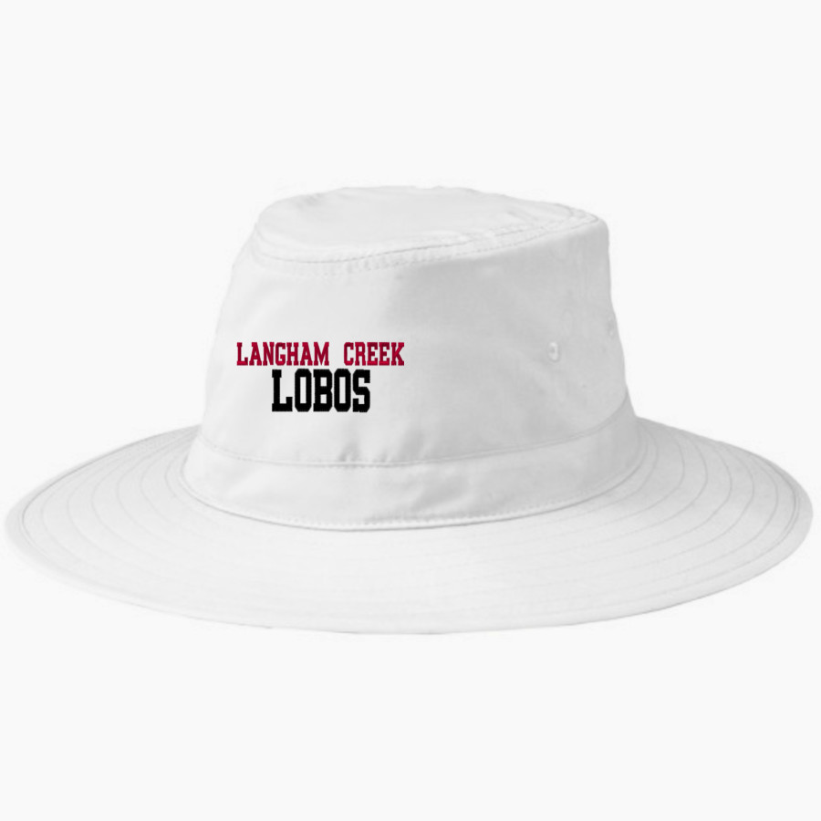 LANGHAM CREEK HIGH SCHOOL LOBOS <span class="pdp-name-mascot">LANGHAM CREEK LOBOS</span> Port Authority Lifestyle Brim Hat
