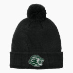 Leroy Greene Lions <span class="pdp-name-mascot">Leroy Greene Academy Lions</span> Port Authority Cozy Pom Beanie Front Thumbnail