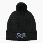 Moravian University Greyhounds <span class="pdp-name-mascot">Moravian University Greyhounds</span> Port Authority Cozy Pom Beanie Front Thumbnail