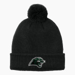 LINCOLN PREPARATORY HIGH SCHOOL PANTHERS Port Authority Cozy Pom Beanie Front Thumbnail