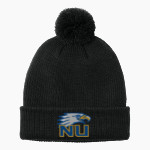 Northwest University Eagles Online Store Port Authority Cozy Pom Beanie Front Thumbnail
