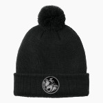WINDER-BARROW BULLDOGGS ONLINE STORE Port Authority Cozy Pom Beanie Front Thumbnail