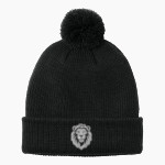 King's Academy Warriors Port Authority Cozy Pom Beanie Front Thumbnail