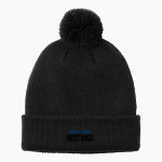 MERRITT ACADEMY HIGH SCHOOL MUSTANGS Port Authority Cozy Pom Beanie Front Thumbnail
