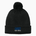 CAREY HIGH SCHOOL BLUE DEVILS <span class="pdp-name-mascot">CAREY BLUE DEVILS</span> Port Authority Cozy Pom Beanie Front Thumbnail