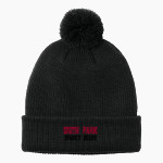SOUTH PARK HIGH SCHOOL SPARKY BEARS <span class="pdp-name-mascot">SOUTH PARK SPARKY BEARS</span> Port Authority Cozy Pom Beanie Front Thumbnail