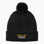 WICHITA WEST HIGH SCHOOL PIONEERS <span class="pdp-name-mascot">WICHITA WEST PIONEERS</span> Port Authority Cozy Pom Beanie Front Thumbnail