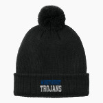 WINDTHORST HIGH SCHOOL TROJANS <span class="pdp-name-mascot">WINDTHORST TROJANS</span> Port Authority Cozy Pom Beanie Front Thumbnail