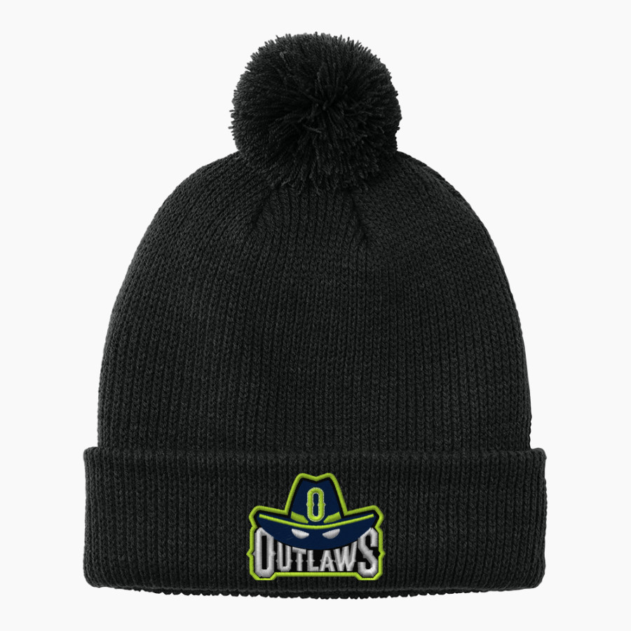 Ocean State Outlaws Outlaws <span class="pdp-name-mascot">Ocean State Outlaws</span> Port Authority Cozy Pom Beanie