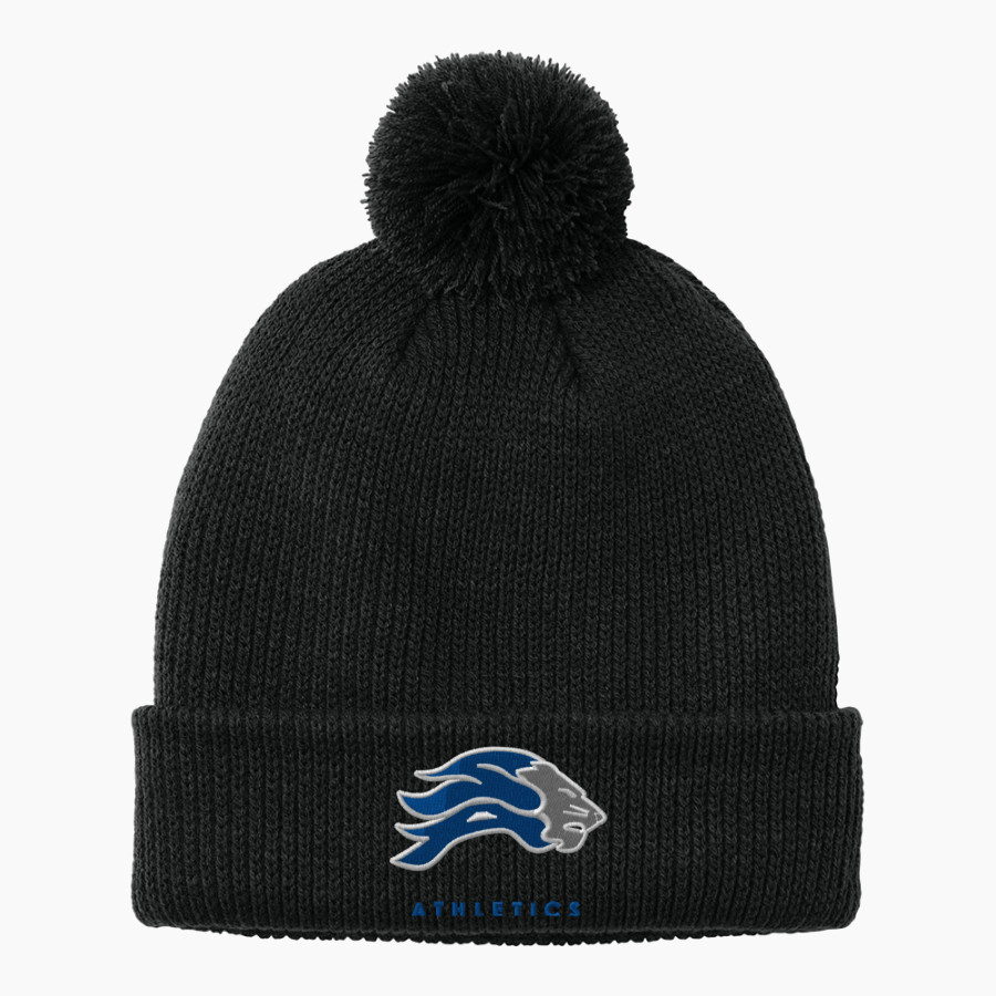 St. Andrew's Lions Port Authority Cozy Pom Beanie