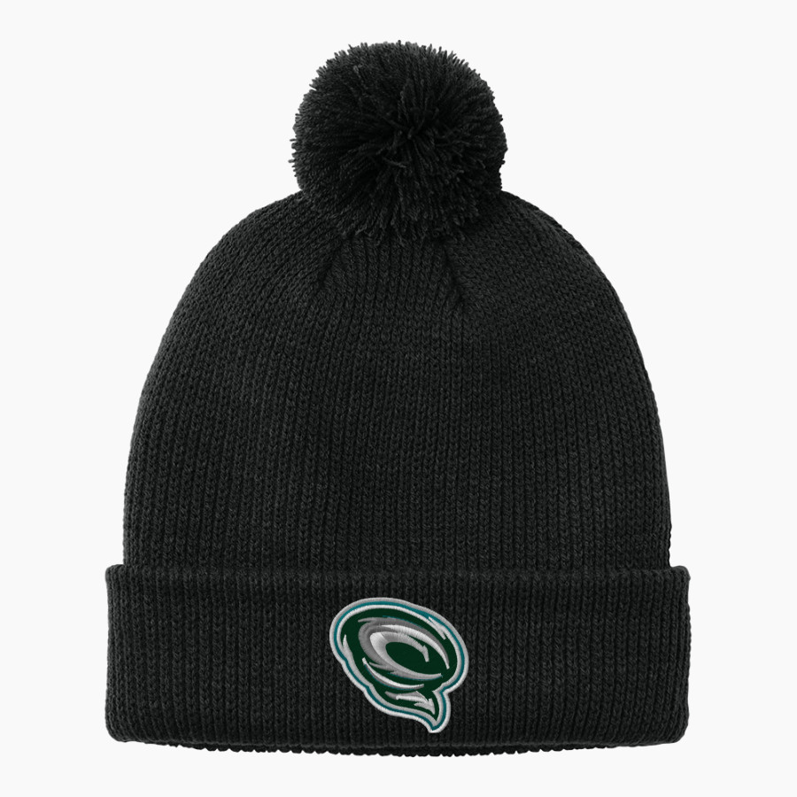SCTCC Cyclones Online Apparel Store <span class="pdp-name-mascot">St Cloud Cyclones</span> Port Authority Cozy Pom Beanie