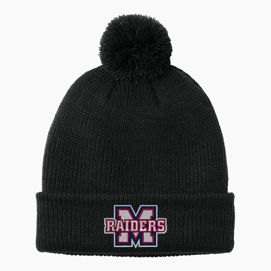 MORGAN ATHLETICS RAIDERS Port Authority Cozy Pom Beanie