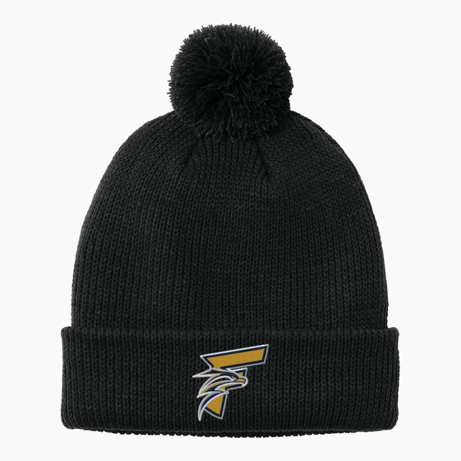 FREDERICK HIGH SCHOOL GOLDEN EAGLES <span class="pdp-name-mascot">FREDERICK GOLDEN EAGLES</span> Port Authority Cozy Pom Beanie