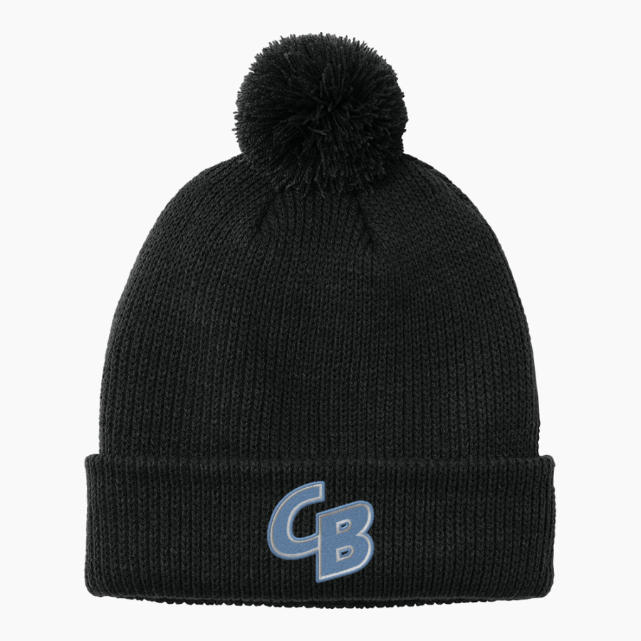 Cedar Bluffs Wildcats <span class="pdp-name-mascot">Cedar Bluffs Wildcats</span> Port Authority Cozy Pom Beanie