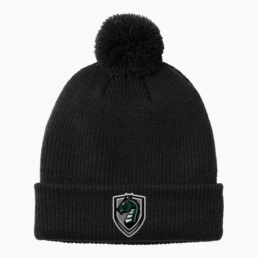 Crest Dragons <span class="pdp-name-mascot">Crest Dragons</span> Port Authority Cozy Pom Beanie